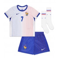 Maglie da calcio Francia Antoine Griezmann #7 Seconda Maglia Bambino Europei 2024 Manica Corta (+ Pantaloni corti)